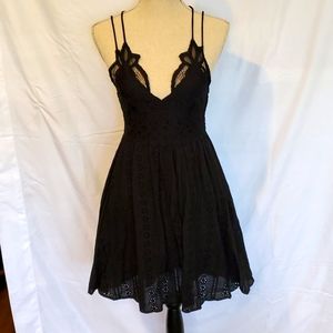 Black summer dress